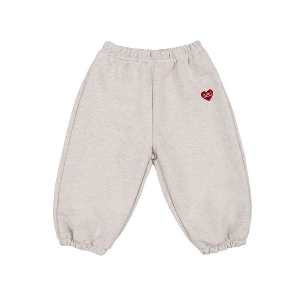 BEBOLIEN愛心刺繡長褲1-1