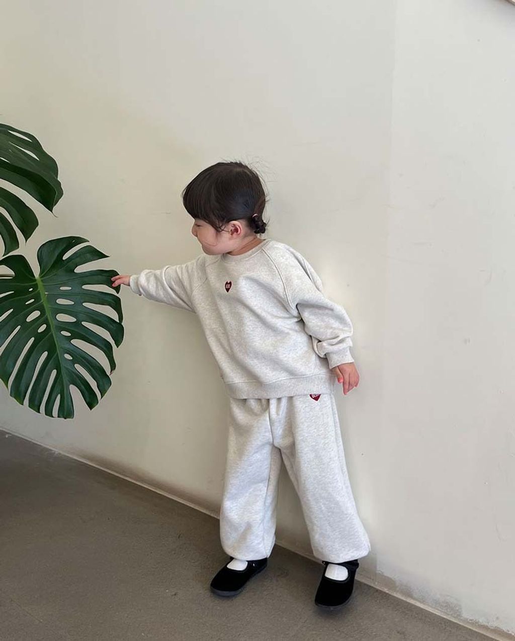 bebolien愛心刺繡拉克蘭上衣04