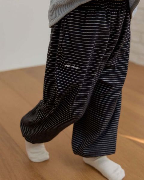 bebolien寬鬆條紋長褲 04