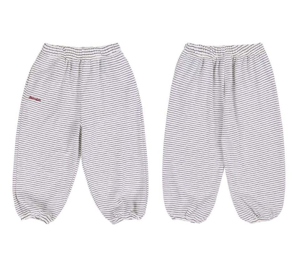 bebolien寬鬆條紋長褲 09