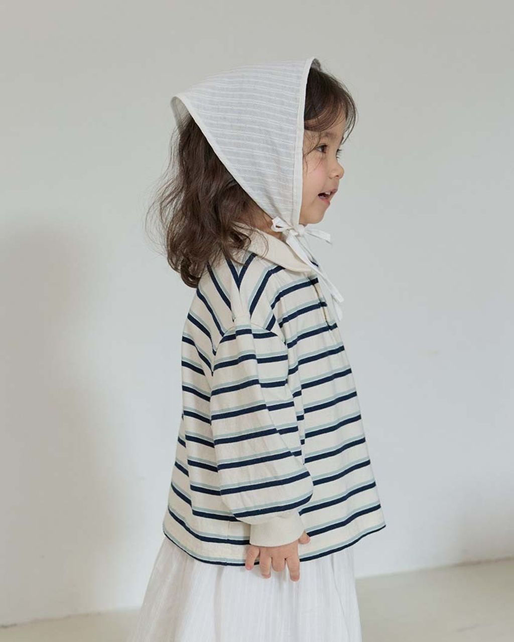 bebolien翻領條紋上衣 17