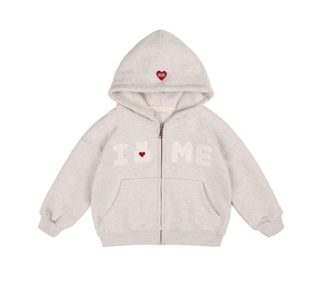 bebolien小熊字母連帽外套 21