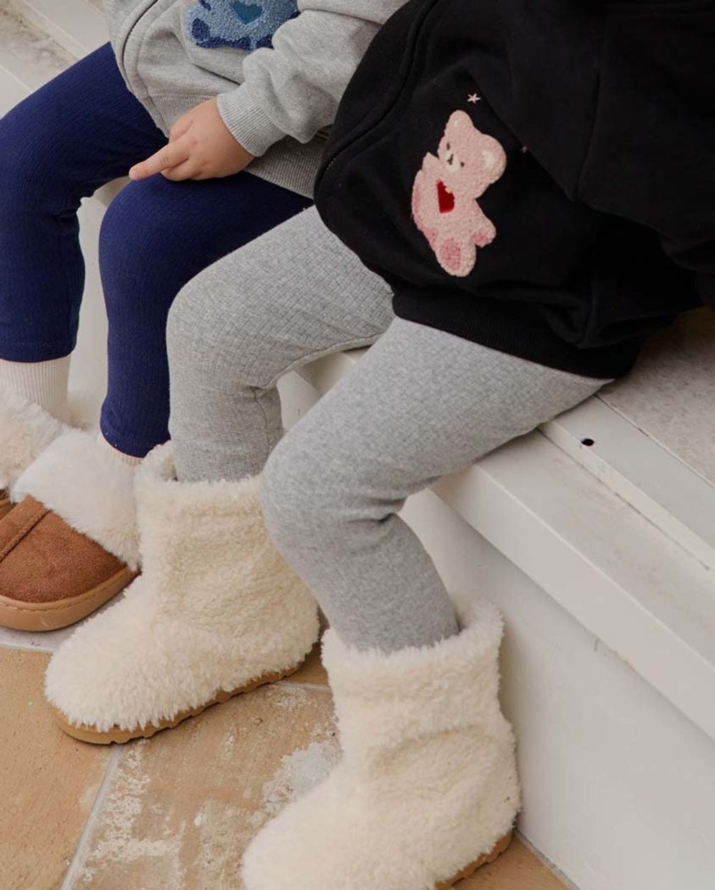 bebolien愛心彈性長褲 01