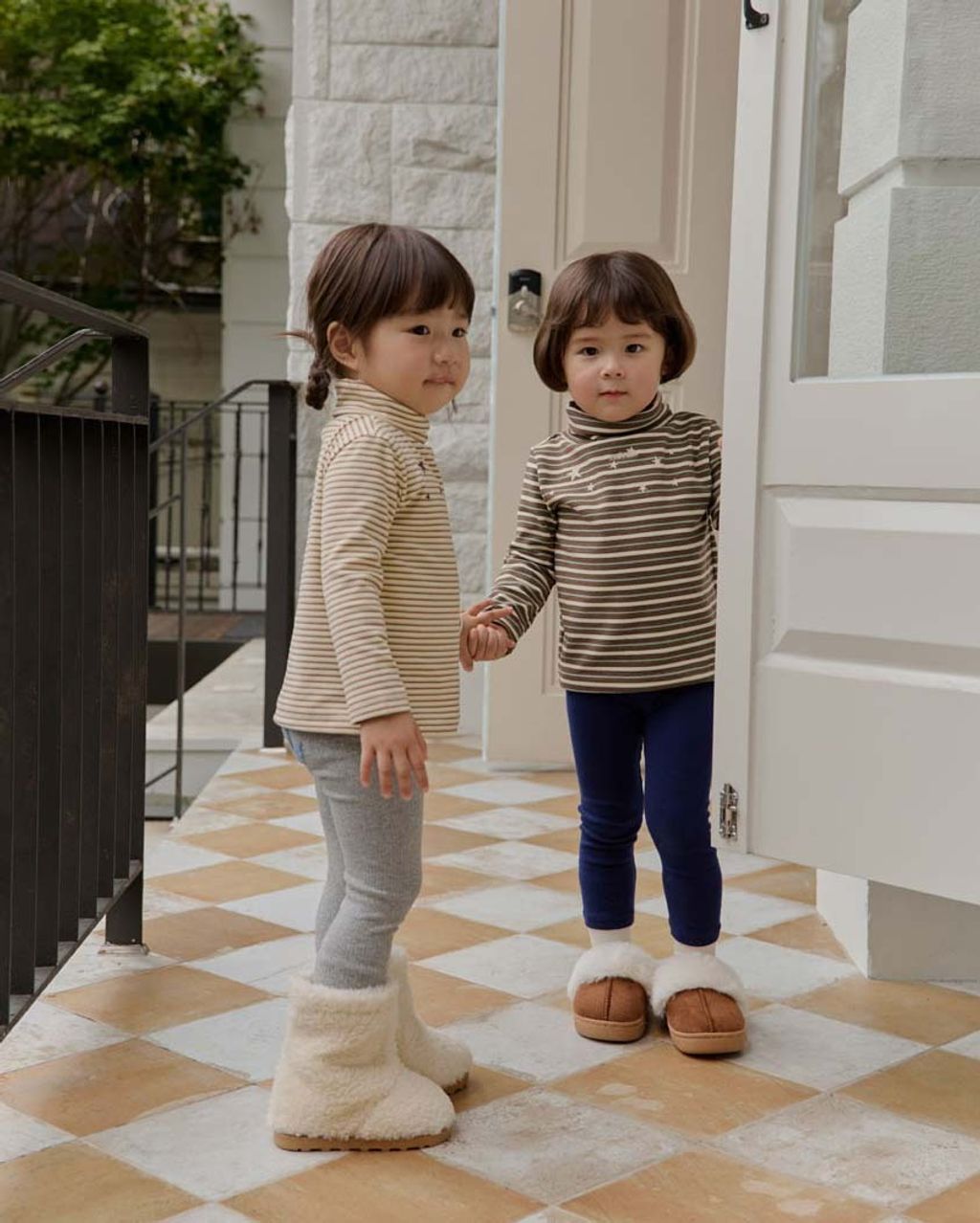 bebolien愛心彈性長褲 05