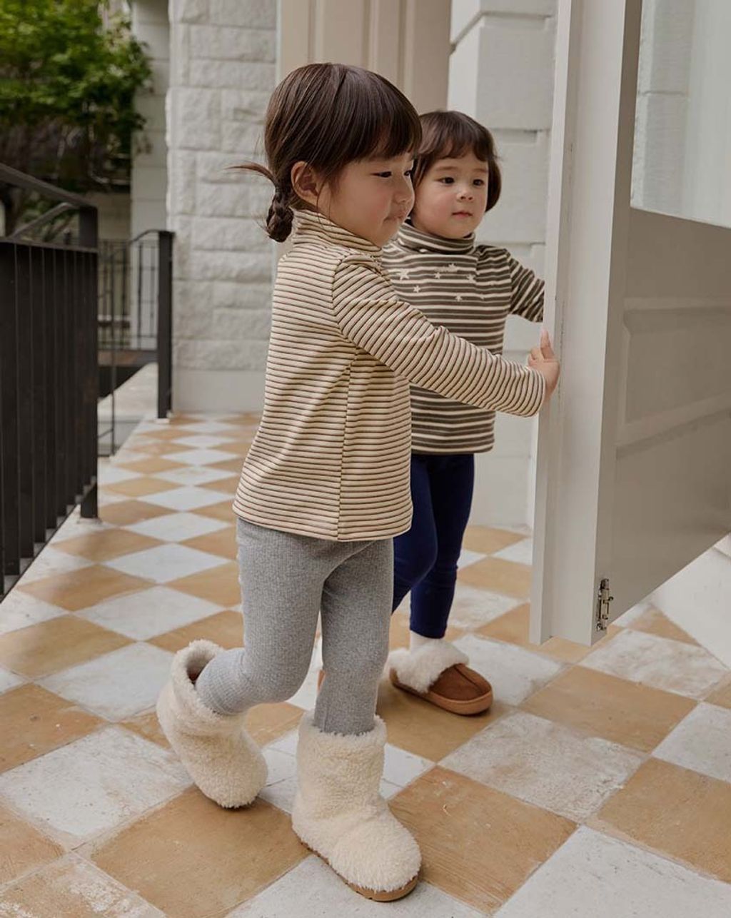 bebolien愛心彈性長褲 04