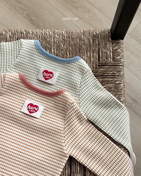 HERE I AM 彈性條紋家居服 11