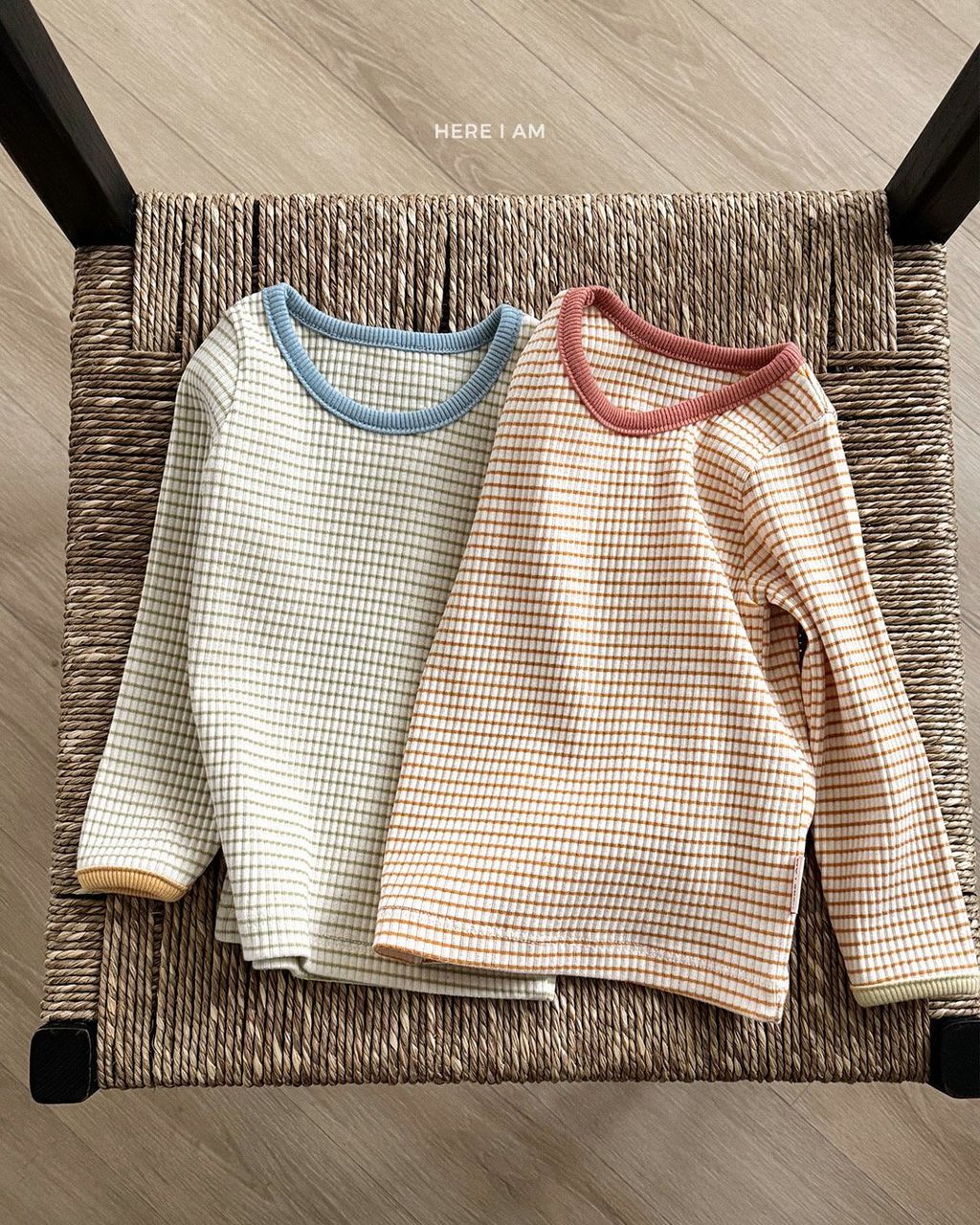 HERE I AM 彈性條紋家居服 10