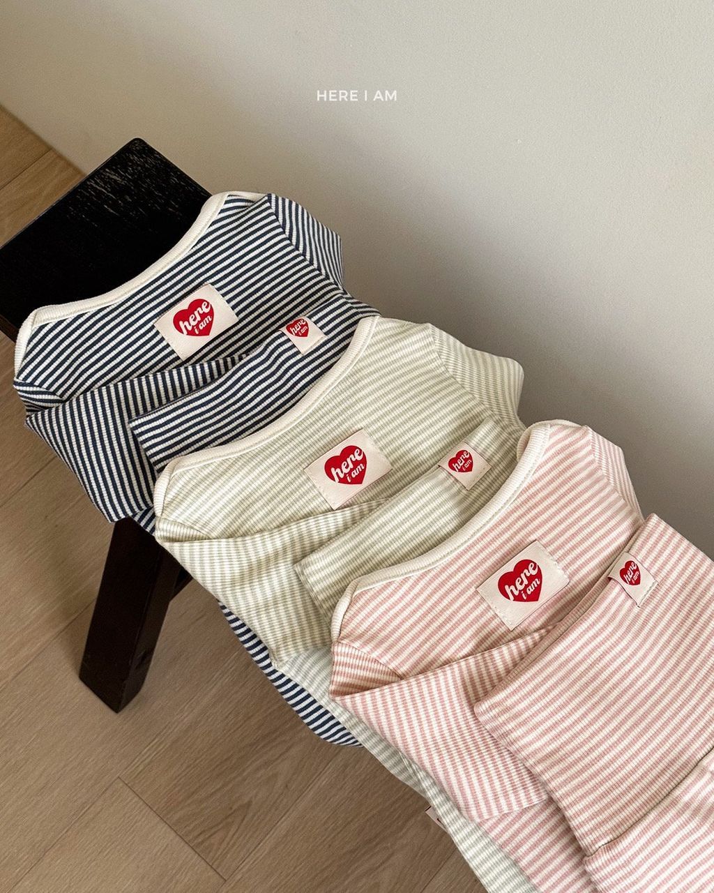 HERE I AM 橫條紋家居服 11
