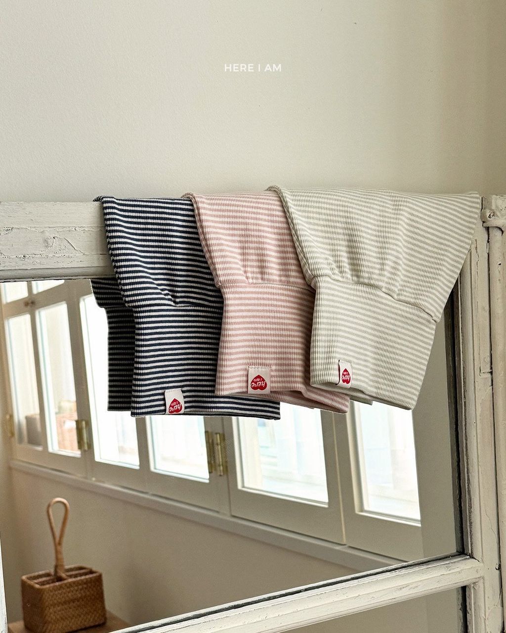 HERE I AM 橫條紋家居服 14