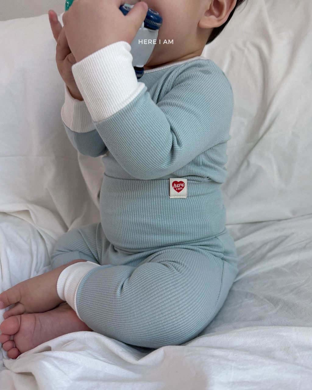 HERE I AM 莫戴爾坑條家居服 02