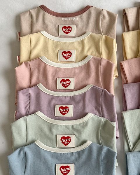 HERE I AM 彩虹素色家居服 25