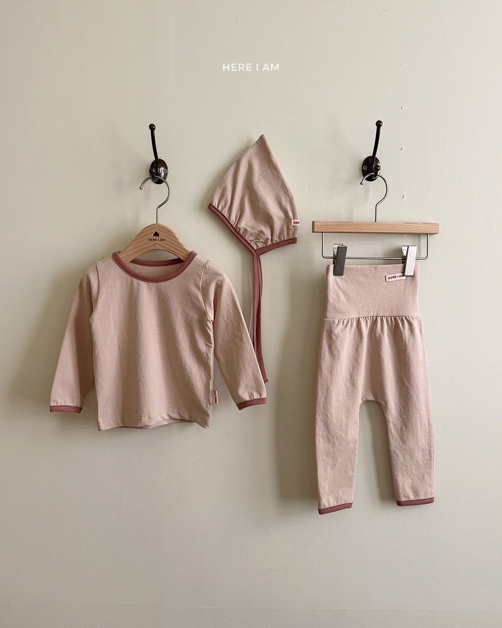 HERE I AM 彩虹素色家居服 05