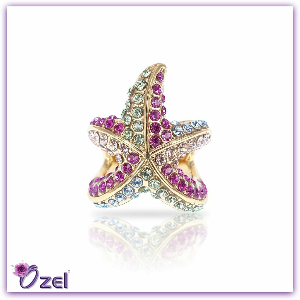 R038 - Starfish Ring Ozel *New Design Ozel !! Ring Tudung ( Ozel