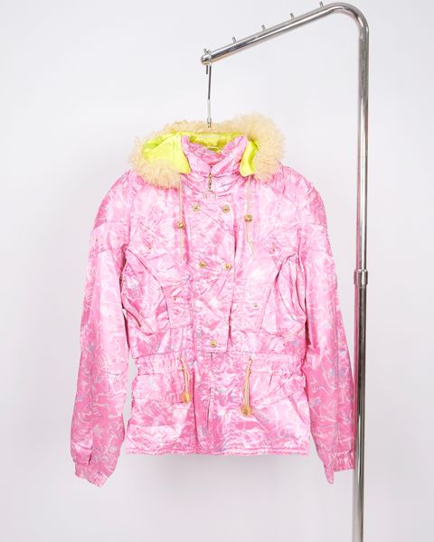 夢幻波浪羽絨外套1