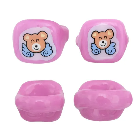 泰迪熊安琪戒指