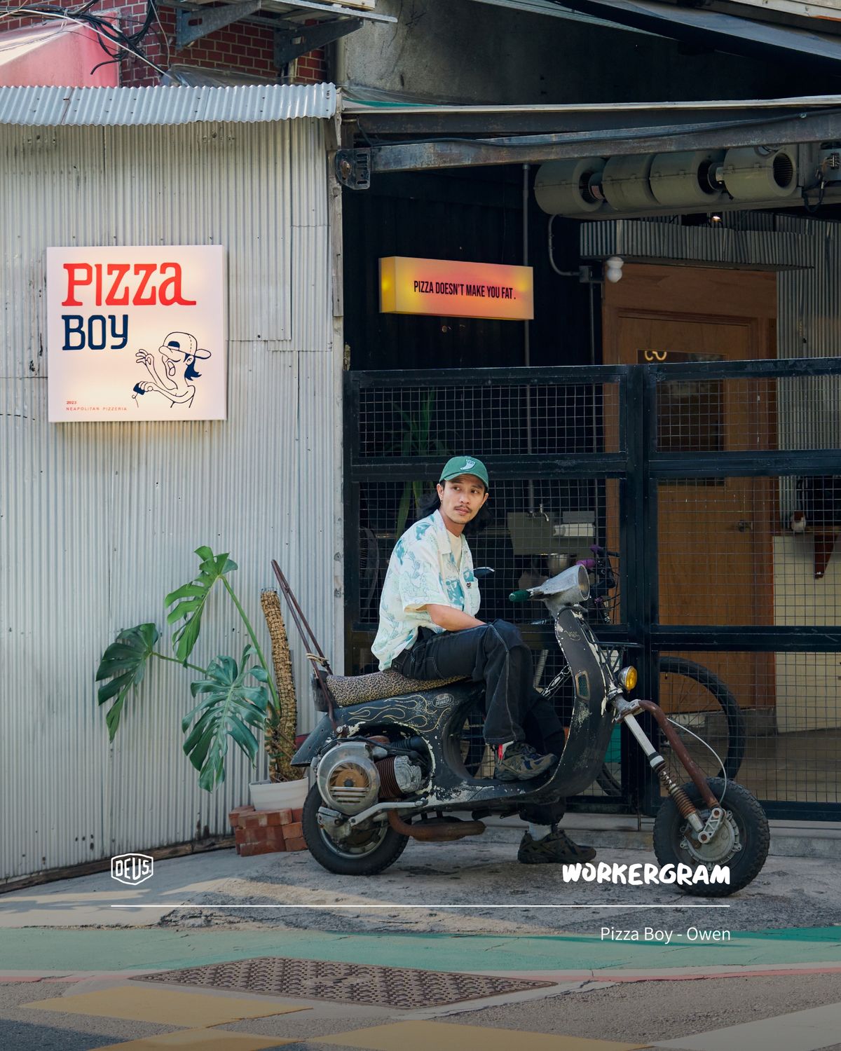 【 職人留聲機 WORKERGRAM 】 Pizza Boy - Owen