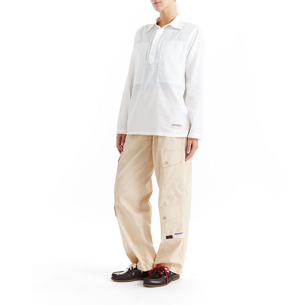 DLP255095-Irvine LS Shirt-Vintage White-3