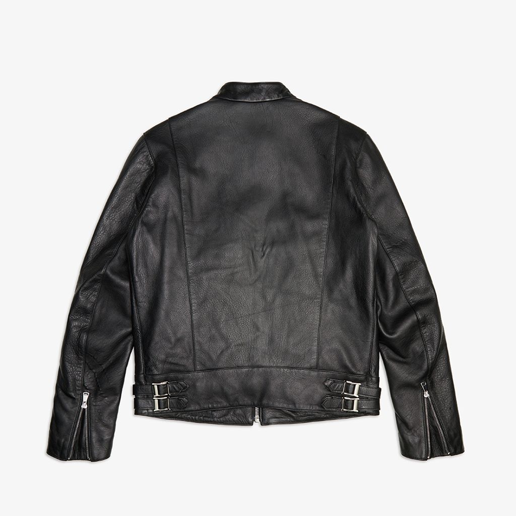 DMF226390.Thunder Leather Jacket.Black.5