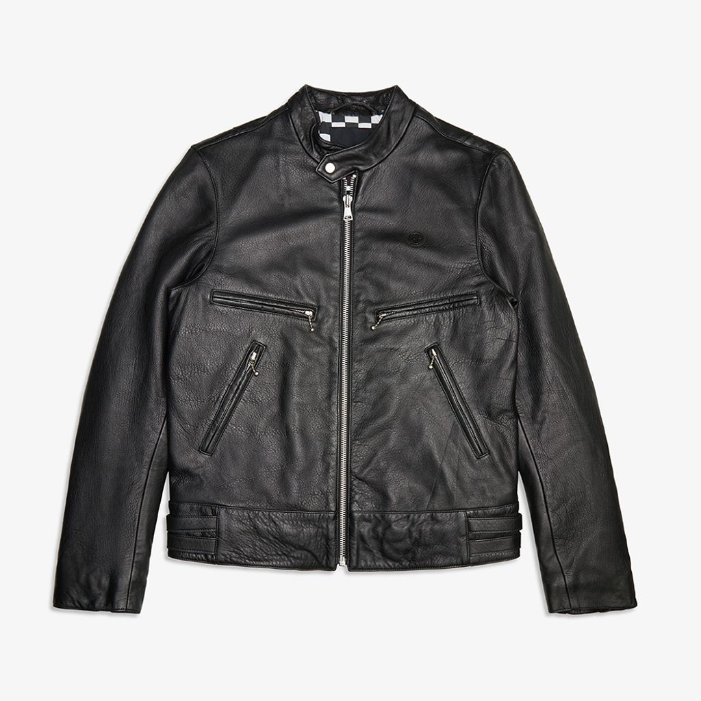 DMF226390.Thunder Leather Jacket.Black.4