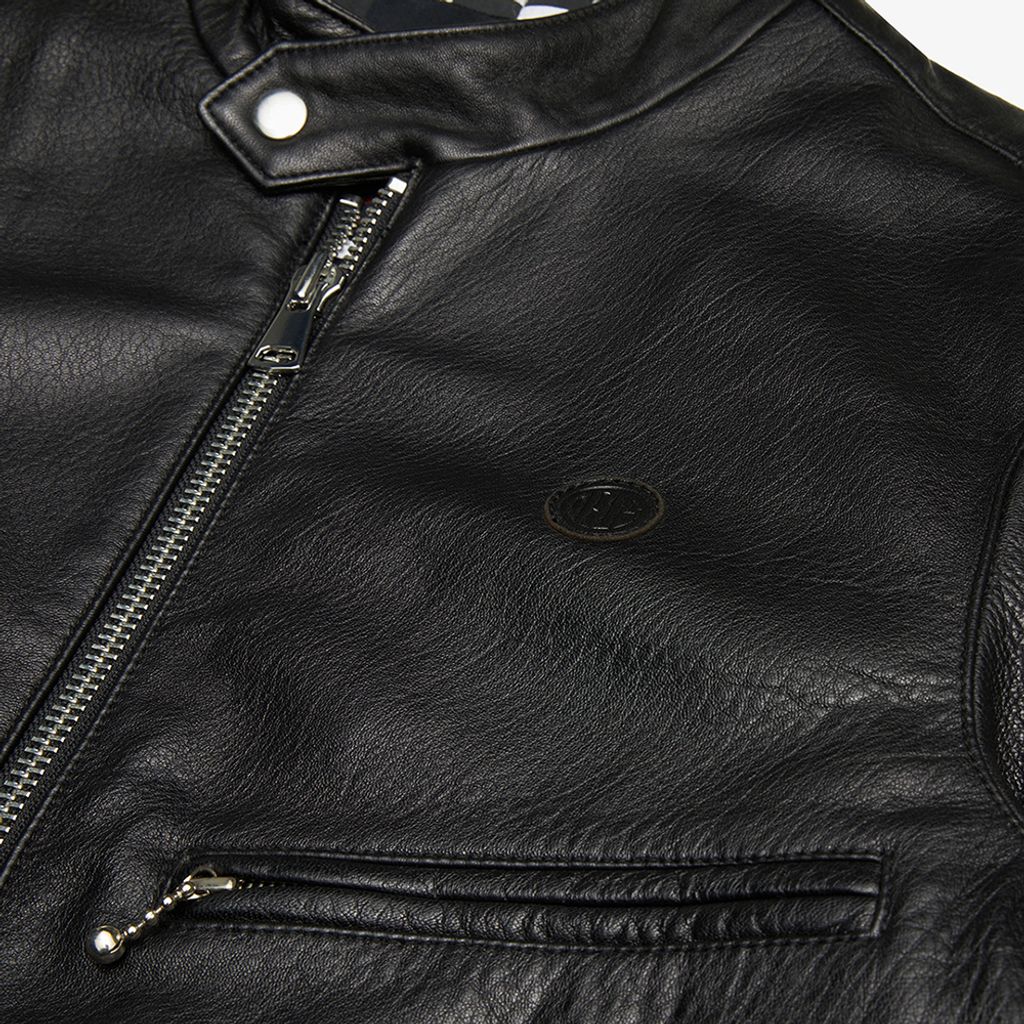 DMF226390.Thunder Leather Jacket.Black.7