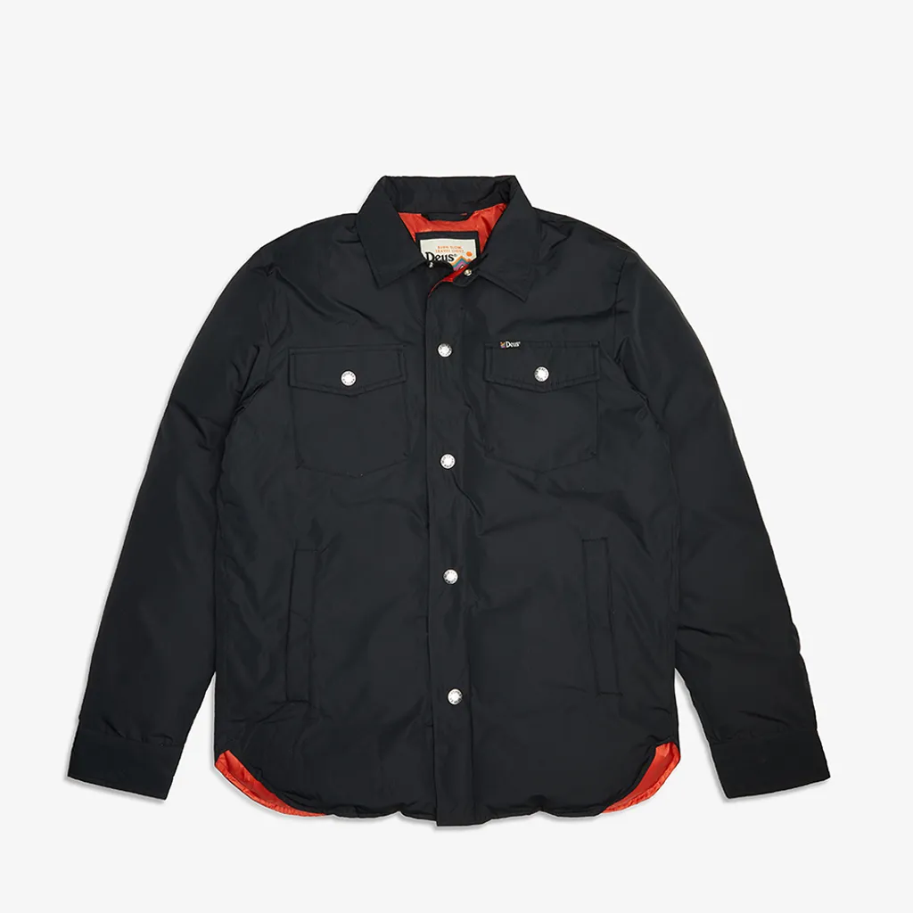 DMF226489.Alpine Padded Overshirt.Black.4