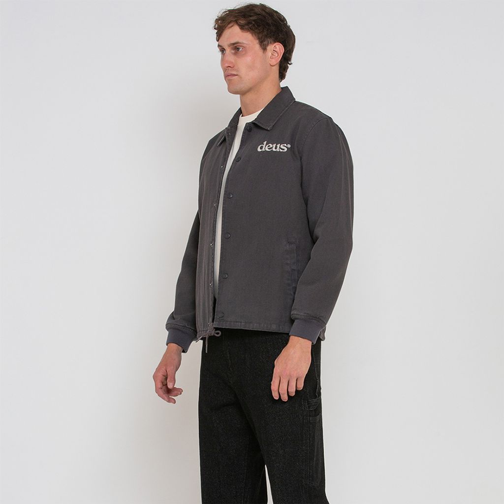 DMW226533.Records Canvas Coach Jacket.Anthracite.2