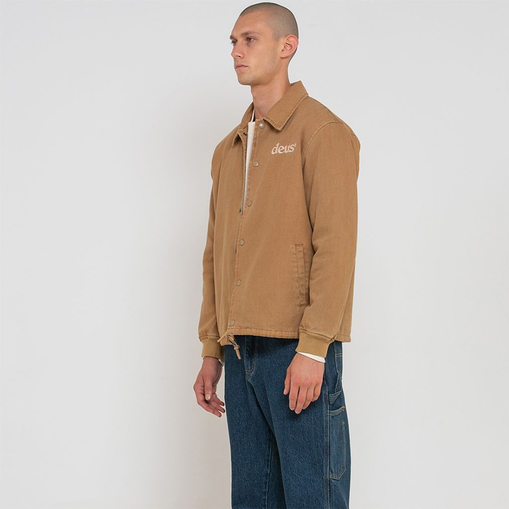 DMW226533.Records Canvas Coach Jacket.Dijon.2