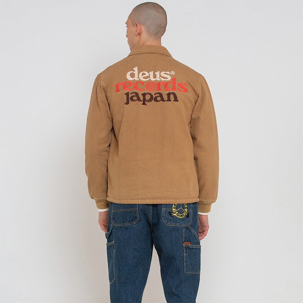 DMW226533.Records Canvas Coach Jacket.Dijon.3