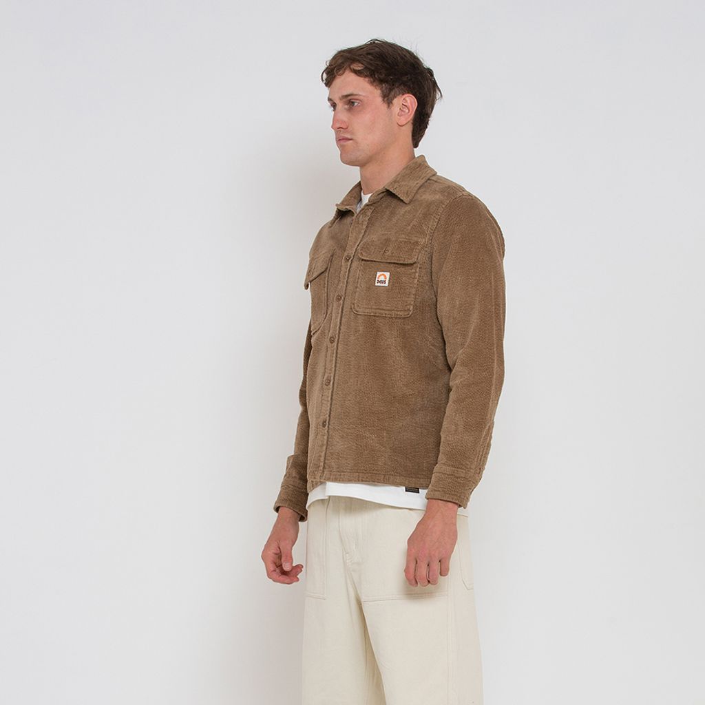 DMF225366.Vacay Cord Shirt.Tan.2