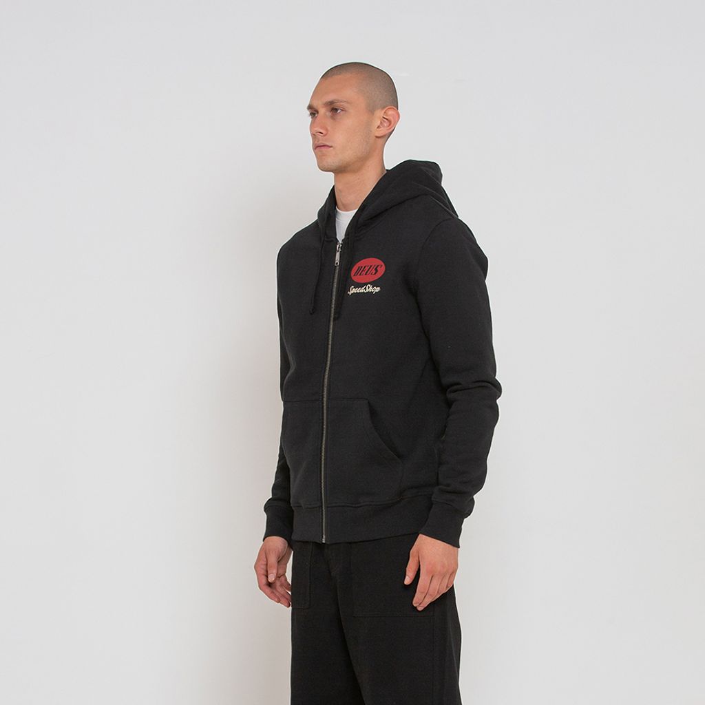 DMF228395.Tin-Lizzie Zip Hoodie.Black.2