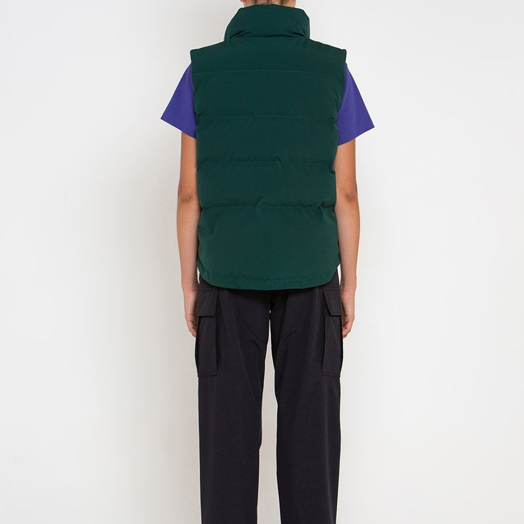 DLF226549.Cadettes Puffer Vest.Trek Green.3