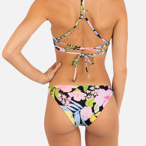 Slip Bikini Hurley W Full Surf Bottom Per Donna - Asciugatura Rapida, 78% Poliestere 22% Elastan
