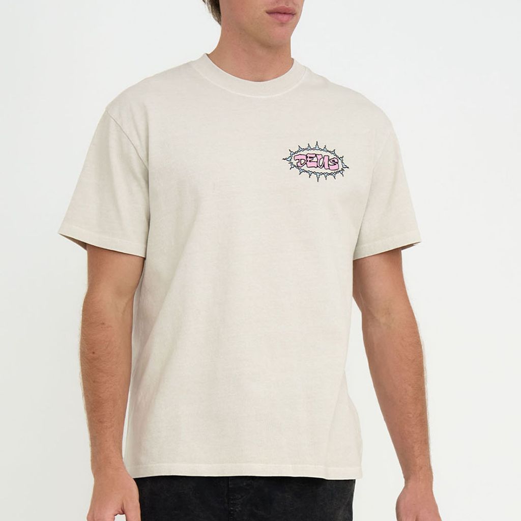 DMF231082A.Blackhole Tee.Dirty White.1