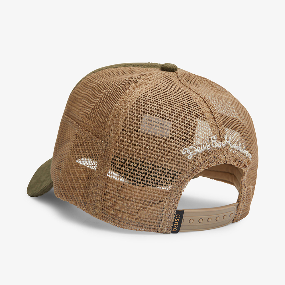 DMF237016.Shield Cord Trucker.Olive.2