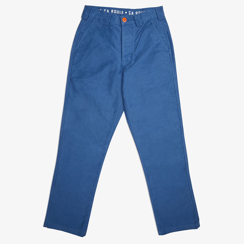 DMF234124.MW Work Pant.Ensign Blue.1