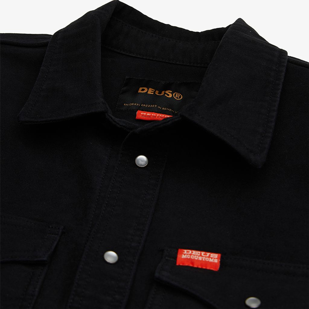 DMF235959.Western Moleskin Shirt.Black.4