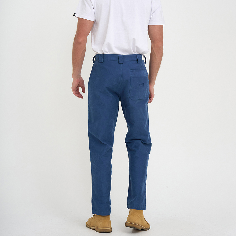 DMF234124.MW Work Pant.Ensign Blue.3