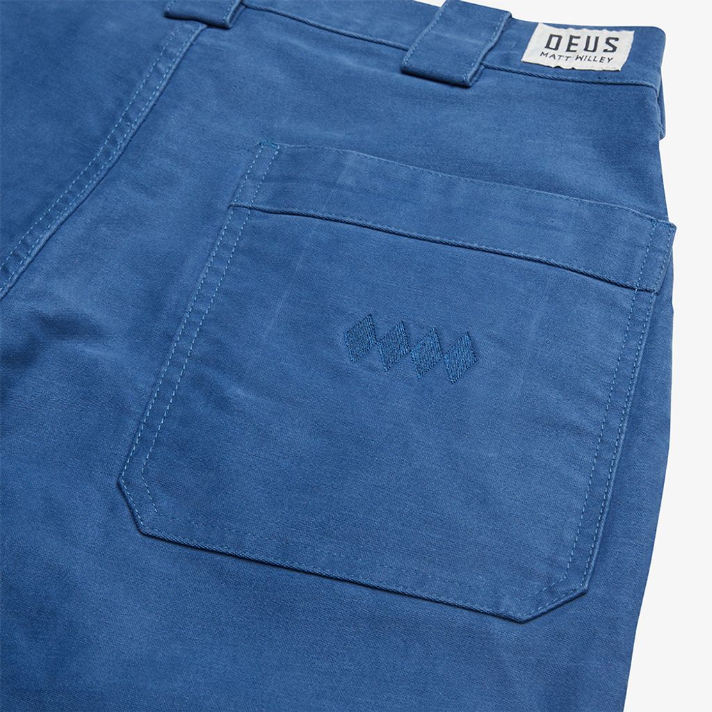 DMF234124.MW Work Pant.Ensign Blue.6