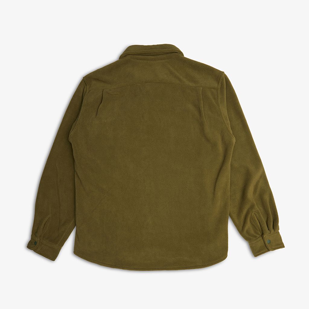 DPT22008.Highlands Fleece Shirt.Green Olive.5