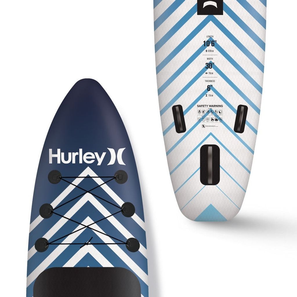 HURLEY|ONE & ONLY SIGNAL BLUE BLACK GRIP 10'6” ISUP 立槳 HURLEY|ONE & ONLY SIGNAL BLUE BLACK GRIP 10'6” ISUP 立槳