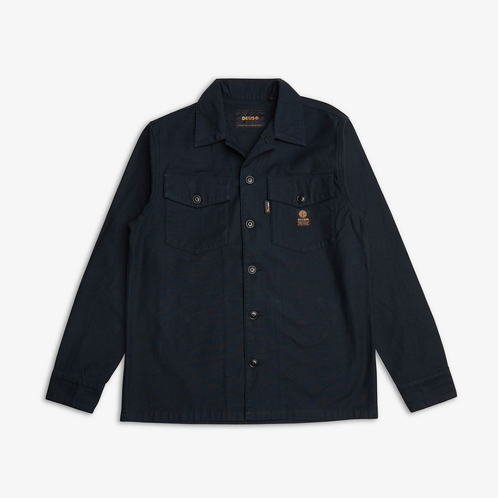 DMF235990.Monty Cordura Overshirt.Black.1