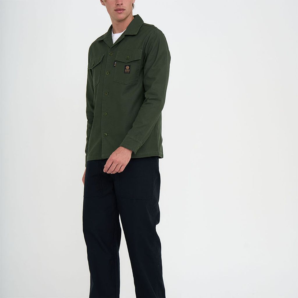 DMF235990.Monty Cordura Overshirt.Olive.1(1)