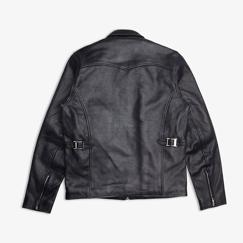 DMF236105.Blizzard Leather Jacket.Black.2