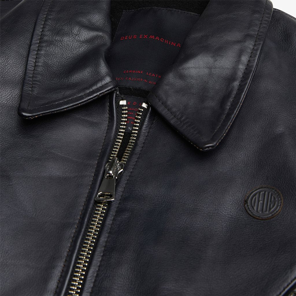 DMF236105.Blizzard Leather Jacket.Black.3