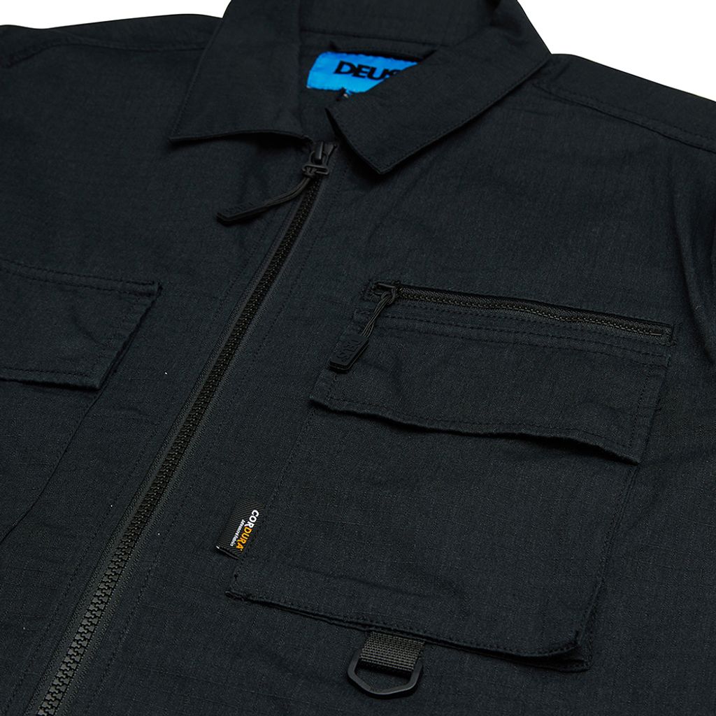 DMP245317.Onshore Zip Shirt.Black.6