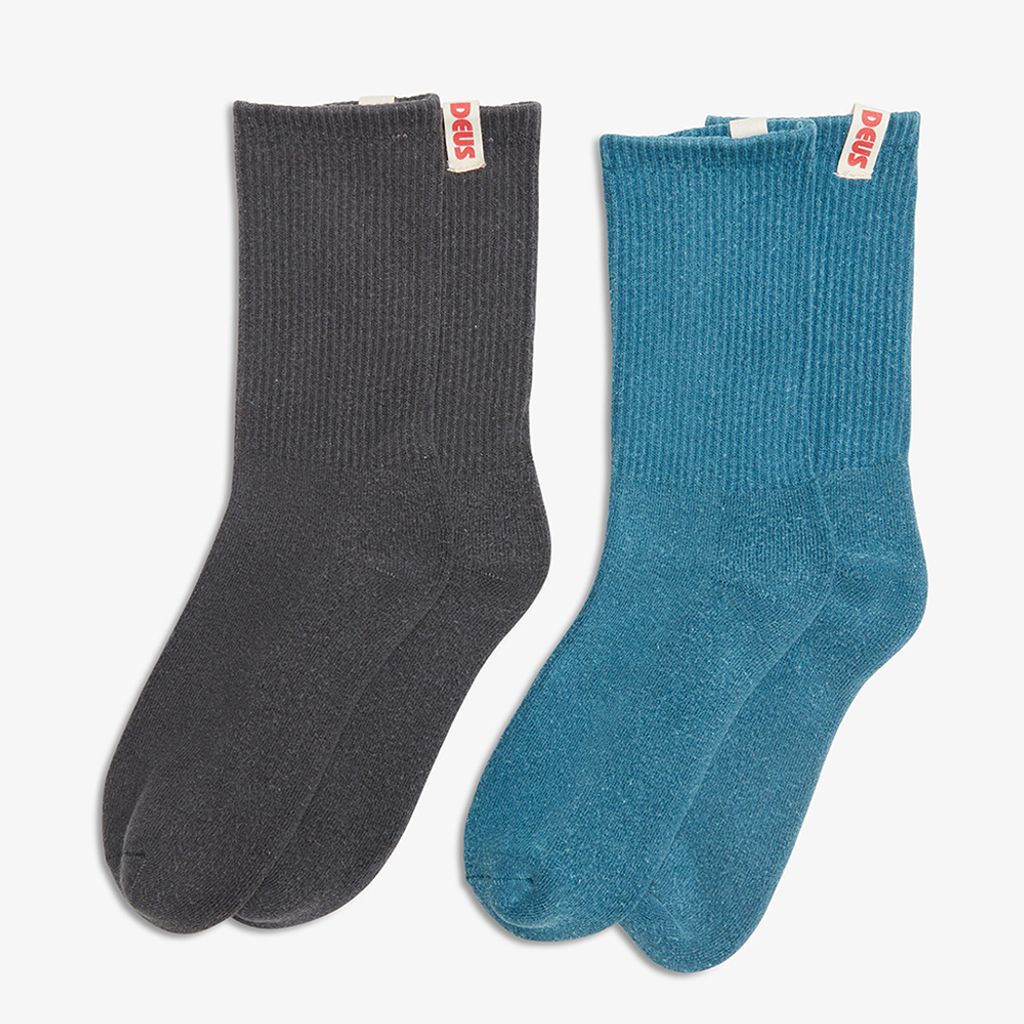 DMS237185.Garment Dyed Sock (2 Pack).2 Pack Multi.1
