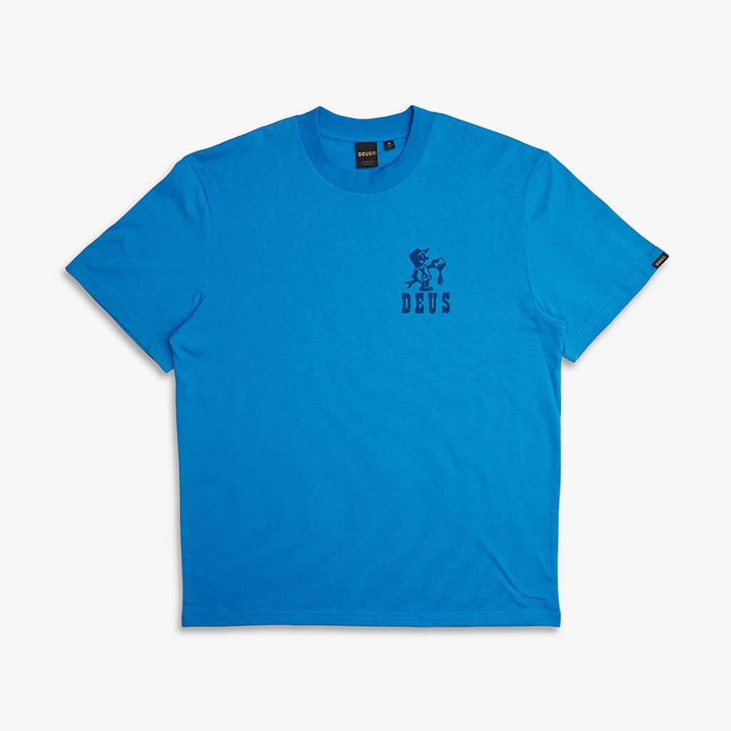 DMP241250C.Old Town Tee.French Blue.4