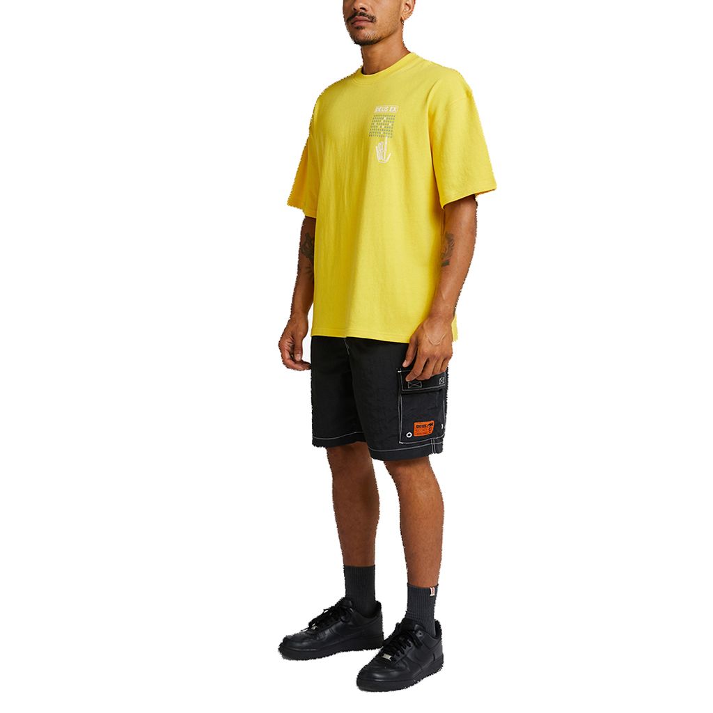 DMS231191A.Primitive Learning Tee.Cyber Yellow.2