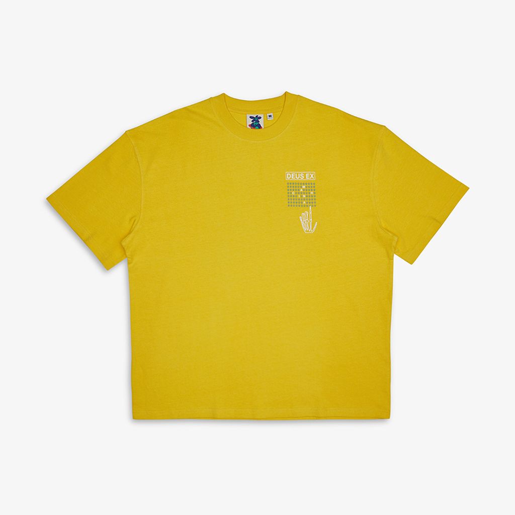 DMS231191A.Primitive Learning Tee.Cyber Yellow.4