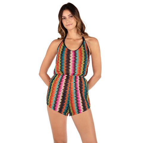 HURLEY｜女CHEVRON KNIT HALTER ROMPER 連身褲– Concrete surf